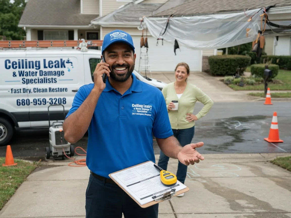 Ceiling Leak Cleanup Clay Center, NE FAQs